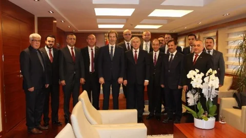 MÜSİAD Gaziantep Şubesi Vali Ata'yı Ziyaret Etti