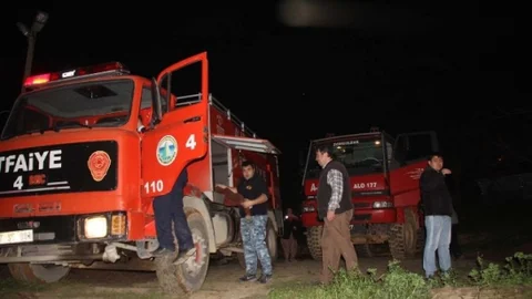 Alaplı İtfaiyesi Şiddetli Fırtına'da Seferber Oldu