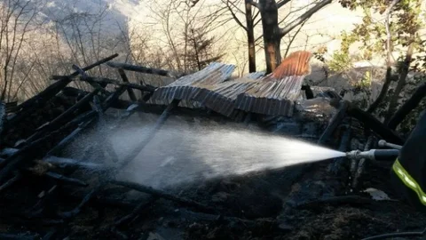 Ordu'da Samanlık Yangını Korkuttu