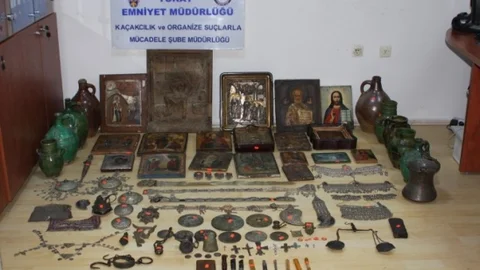 İnternetten Tarihi Eser Satarken Yakalandı