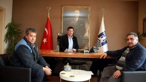 Gündoğanspor'dan Başkan Kocadon'a Teşekkür Ziyareti