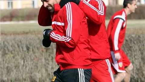 Kayserispor antrenmanı