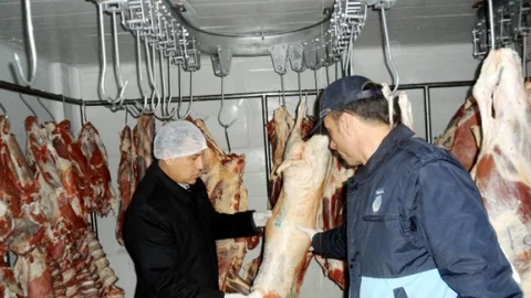 Kasaplara Kaçak Et Denetimi