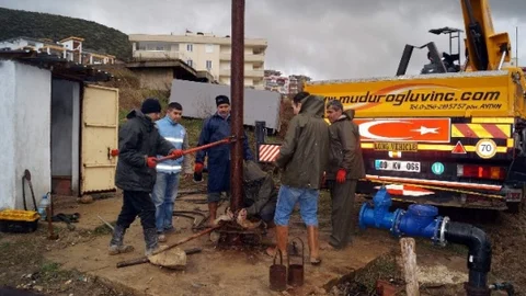 Kuşadası'nda 3 İçme Suyu Kuyusunun Bakımı Yapıldı