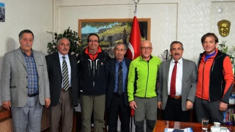 Dağcılardan Başkan Gürsoy'a Teşekkür Ziyareti