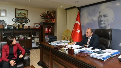 Varto Belediye Başkanın'dan Arslan'a Ziyaret