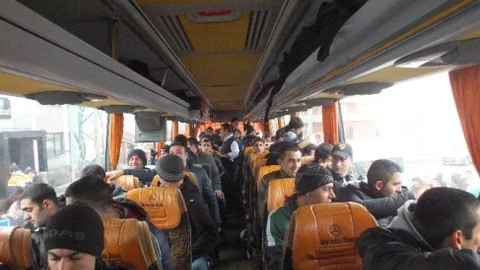 Malazgirt'te Asker Uğurlaması