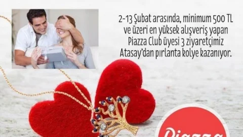 Piazza'dan Göz Alıcı Sevgililer Günü Hediyesi