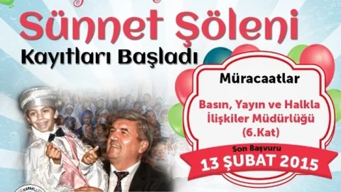 Kapaklı Belediyesi Sünnet Başvurularını Almaya Başladı
