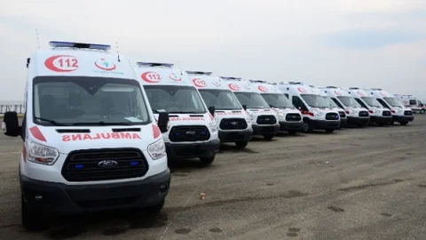 Bitlis'e 7 Adet Yeni Ambulans Tahsis Edildi
