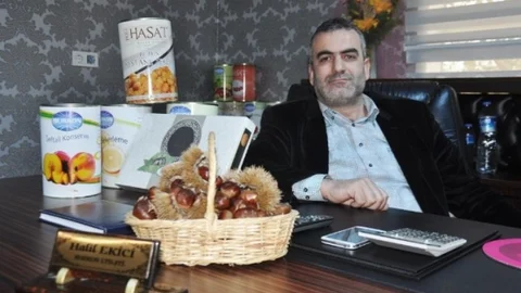 Ödemiş'ten Avrupa'ya 700 Ton Kestane İhraç Edildi