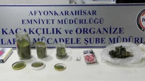 Afyonkarahisar'da Uyuşturucu Operasyonu