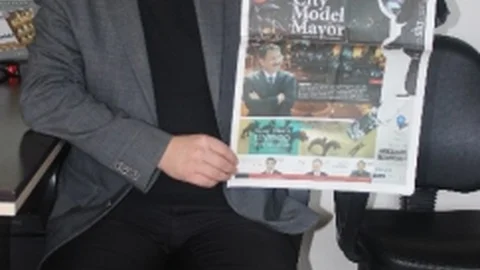 Türkiye'nin İlk Türkçe-Ingilizce Yerel Gazetesi 'city Kayseri' Çıktı