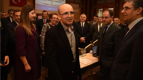 Maliye Bakanı Mehmet Şimşek, Antalya'da