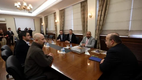 Başbakan Yardımcısı Akdoğan Tfmd Heyetini Kabul Etti