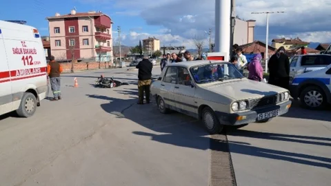 Osmancık'ta Trafik Kazası 1 Yaralı