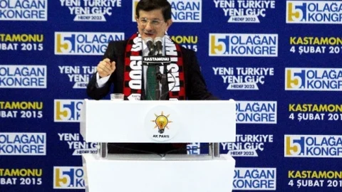 Başbakan Davutoğlu'ndan Muhalefet Partilerine Ve 'pensilvanya'ya Sert Eleştiriler