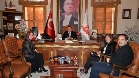 Başkan Yağcı'dan ''Fll Robotik Yarışması''Na Destek