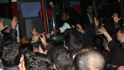 Elazığspor'a Destek Yürüyüşünde Forma İzdihamı