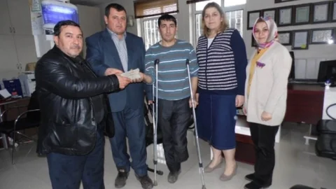 İş Kazasında Ayağını Kaybeden Çiftçiye Sigortadan 38 Bin Lira Destek