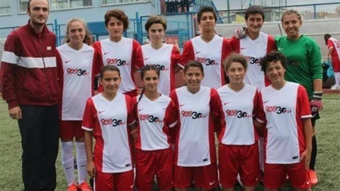 Düzce Bayan Futbol Takımı Sinop Deplasmanında