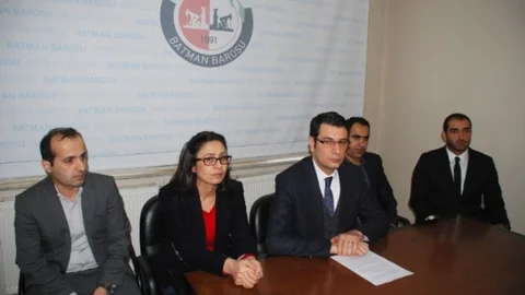 Batman Barosu'ndan İç Güvenlik Paketi Açıklaması