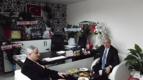 Vali Kamçı'dan Abacı'ya Hayırlı Olsun Ziyareti