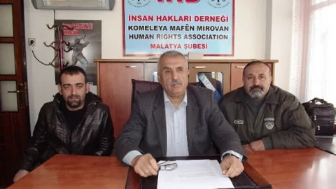İHD Malatya Şubesi'nden İçgüvenlik Yasa Tasarısına Tepki