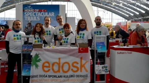 Edosk Edirne'nin Ve Trakya'nın Bisiklet Ve Doğa Yürüyüşü Rotalarını Amsterdam'da Tanıttı