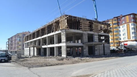 Kız Kur'an Kursu İnşaatı Hızla Devam Ediyor