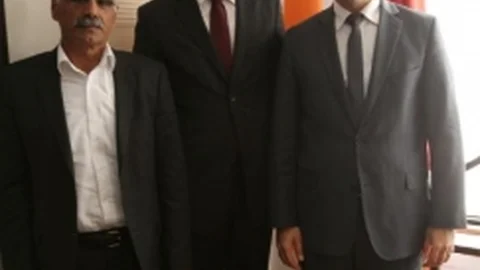 Başkan Tarhan'dan AK Parti Ve MHP'ye Ziyaret