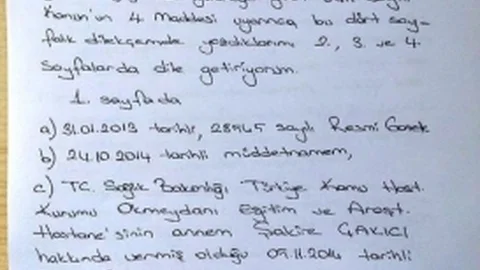 Alaattin Çakıcı 6 Ayını Hasta Annesiyle Geçirmek İstiyor