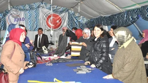 AK Parti İstanbul Kadın Kolları Çadır Kentte