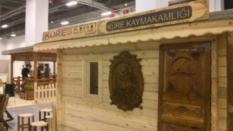 Küre Kaymakamlığı Yapıda Ahşap Fuarına Katıldı