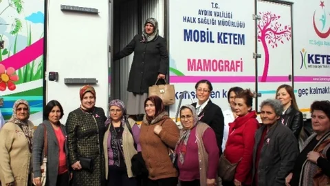 Mobil Ketem Aracı Nazilli'de Yoğun İlgi Görüyor