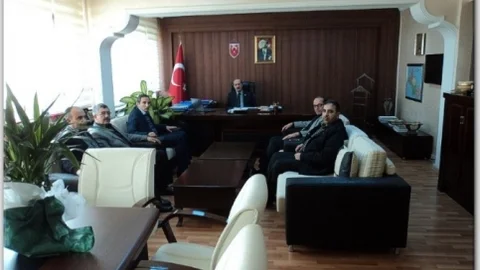 MÜSİAD Kilis Şube Başkanı Teksabuncu Genel Sekreter Bolat'ı Ziyaret Etti