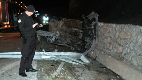 Çorum'da trafik kazası 1 ölü, 3 yaralı