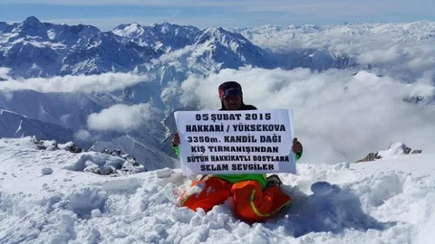 Kandil Dağı'na Kış Tırmanışı