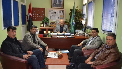 Sarısu'dan Nuri Topal'a Ziyaret