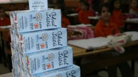 Dağıtılacak Okul Sütü Miktarı Belli Oldu