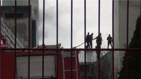 Tekirdağ'da fabrika yangını