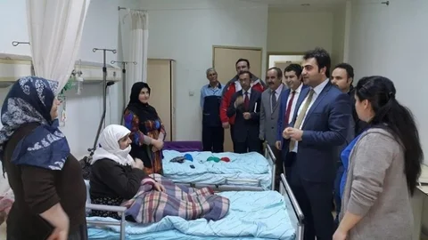 Müdür Aşan'dan Hastane Ziyareti