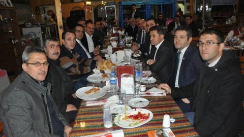 Bozüyük'te Büro Memur Sen'in Veda Yemeği