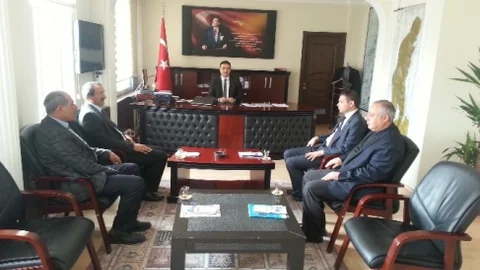 Saadet Partisi'nden Kaymakam Mendeş'e Ziyaret
