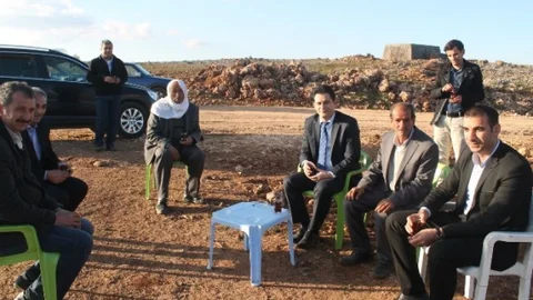 İdil İlçe Kaymakamı Karakaya'dan Köy Ziyareti