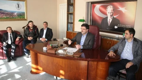 AK Parti Yozgat Milletvekili Yusuf Başer Esnaf Odaları Birliğini Ziyaret Etti