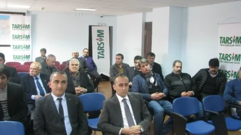Tarsim Kale'de Üreticileri Bilgilendirdi