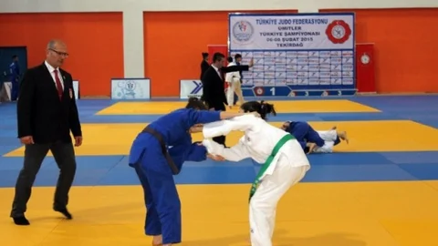 Judo Ümitler Türkiye Şampiyonası Tekirdağ'da Başladı