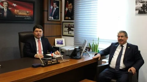 Dönmez'den Vekil Tunç'a Makamında Ziyaret
