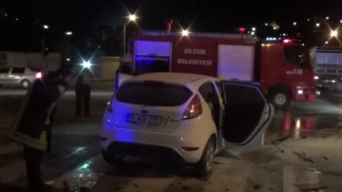 Bilecik'te Trafik Kazası 3 Yaraldı